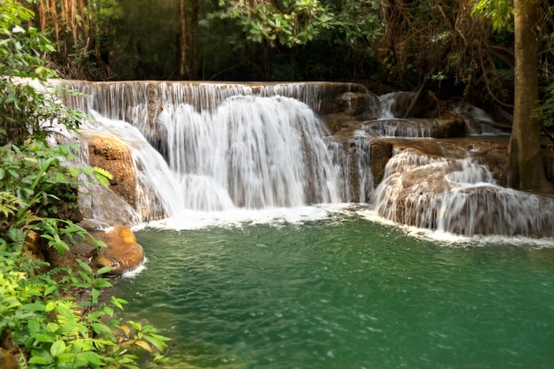 Cascata nella foresta pluviale