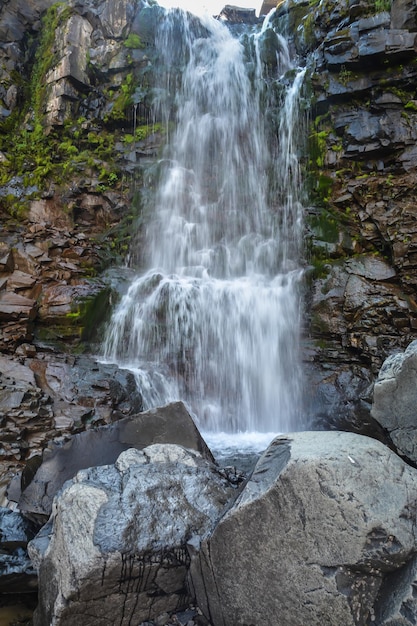 Cascata sull'altopiano Putorana