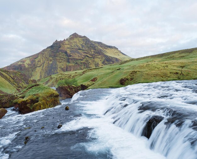 Cascate del fiume Skoga Islanda