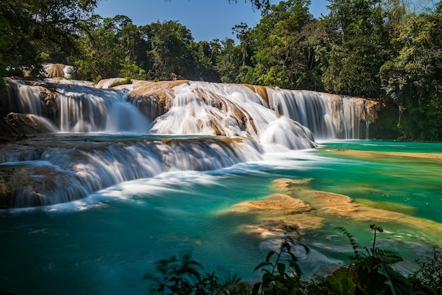 Cascate di Agua Azul in Chiapas