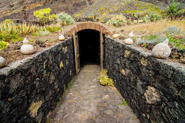 Case abbandonate nell'isola di El Hierro