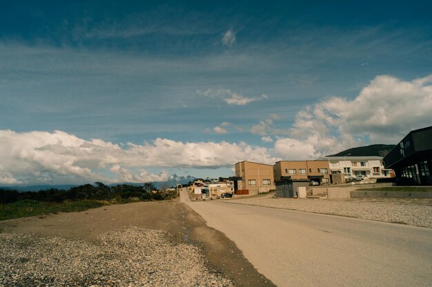 Case colorate a Ushuaia Tierra del Fuego Argentina 2 dicembre 2023