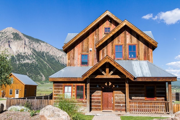 Case di montagna a Crested Butte, Colorado.