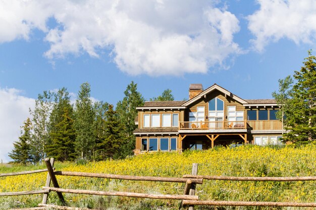 Case di montagna a Crested Butte, Colorado.