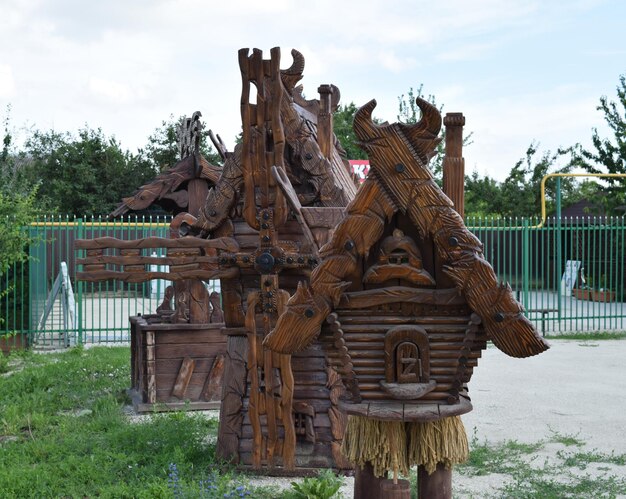 Casetta in legno Baba Yaga