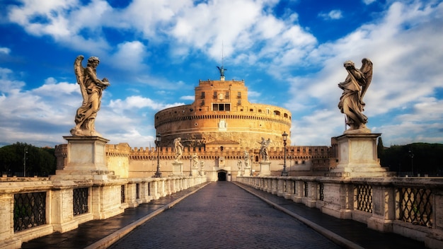 Castel Sant Angelo a Roma, Italia