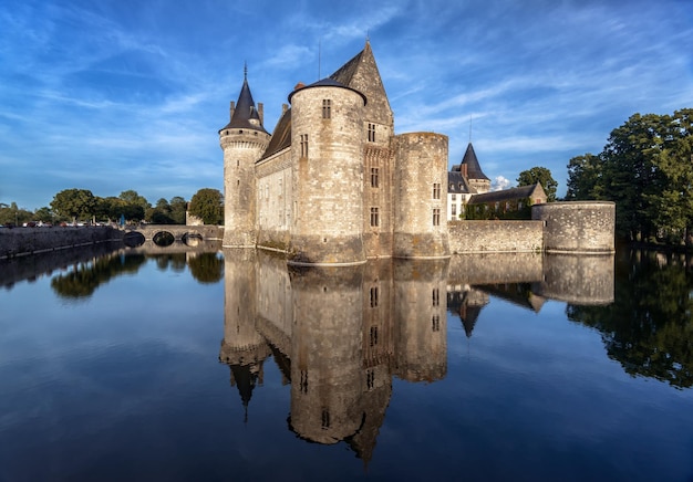 Castello chateau de SullysurLoire Francia È punto di riferimento della Valle della Loira