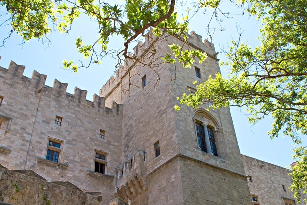 Castello dei Cavalieri dell'isola di Rodi Grecia