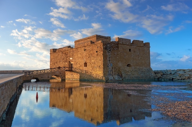 Castello del porto di Pafos a Cipro