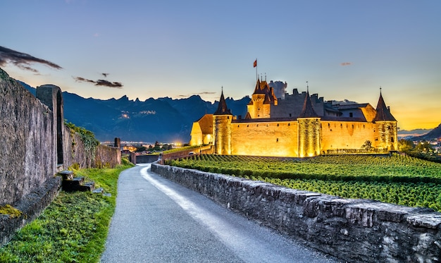 Castello di Aigle in Svizzera