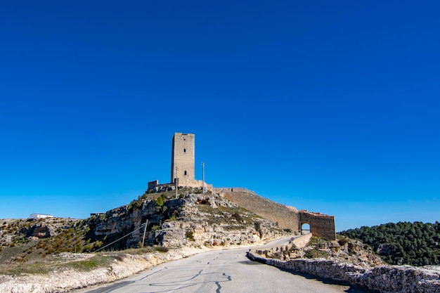 Castello di Alarcón a Cuenca in Spagna