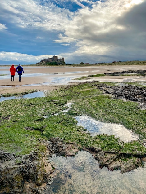 Castello di Bamburgh Northumberland Regno Unito