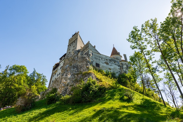 Castello di crusca alla luce del giorno a Brasov