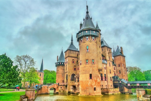 Castello di De Haar vicino a Utrecht, Paesi Bassi