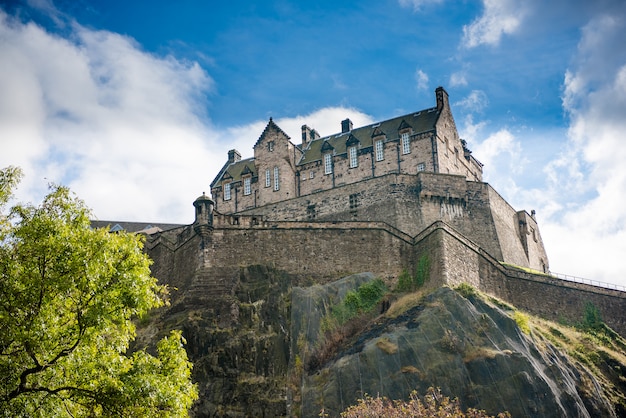 Castello di Edimburgo in Scozia, Regno Unito