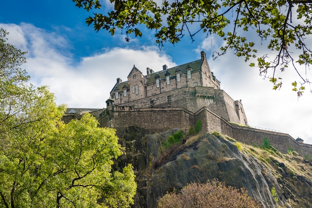 Castello di Edimburgo in Scozia, Regno Unito