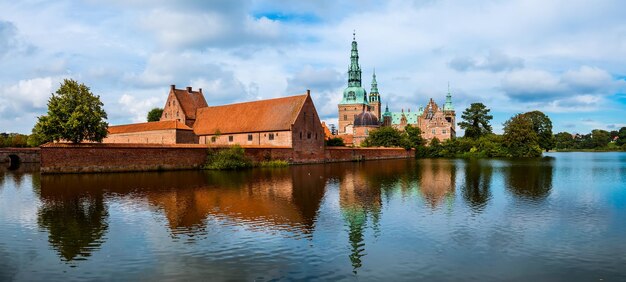 Castello di Frederiksborg a Copenaghen in Danimarca