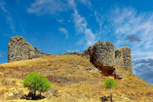 Castello di Fuentes nella Sierra de Almenara, Cuenca - Spagna