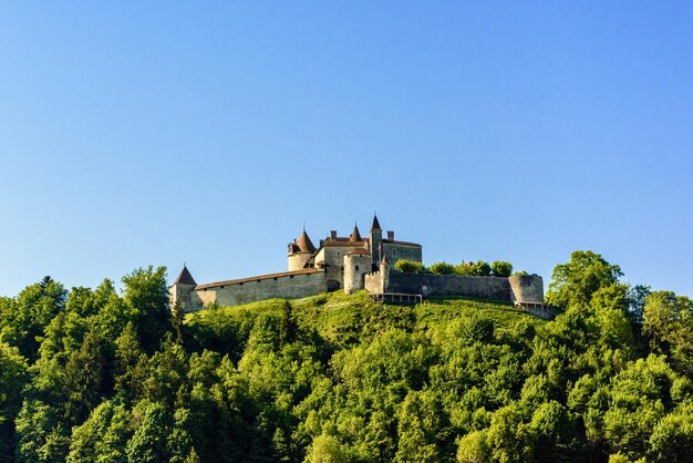 Castello di Gruyères HautIntyamon Gruyère Fribourg Svizzera