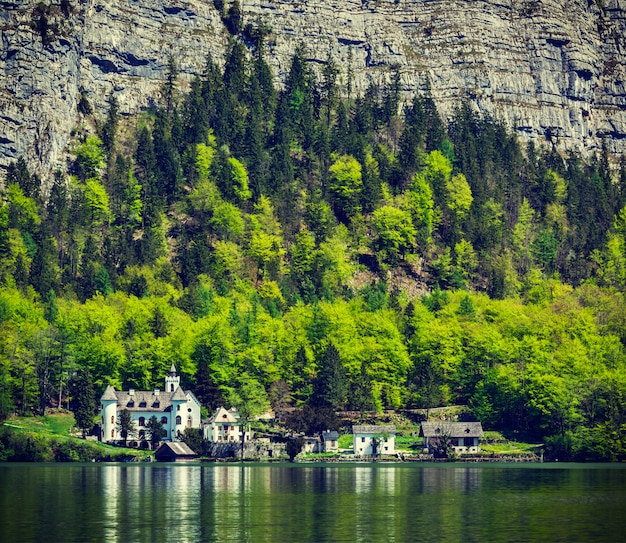 Castello di Hallstatter Vedi lago di montagna in Austria