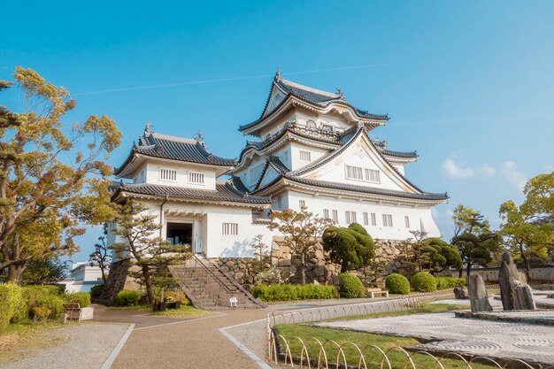 Castello di Kishiwada nella città di Kishiwada, Osaka