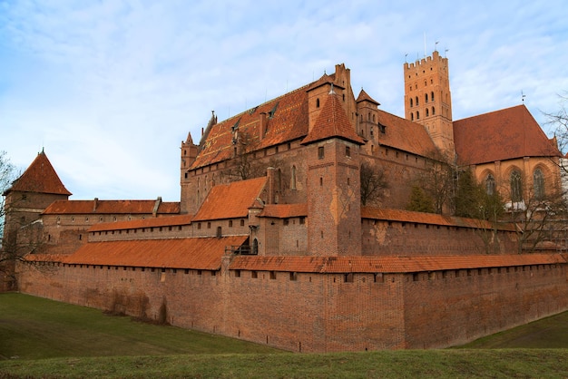 Castello di Malbork in Polonia