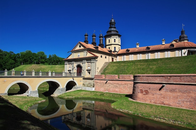 Castello di Nesvizh nel paese della Bielorussia