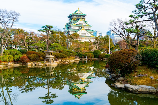 Castello di Osaka a Osaka, in Giappone