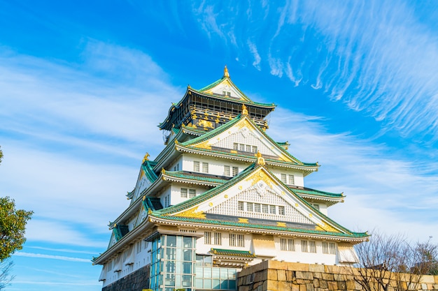 Castello di Osaka a Osaka, in Giappone