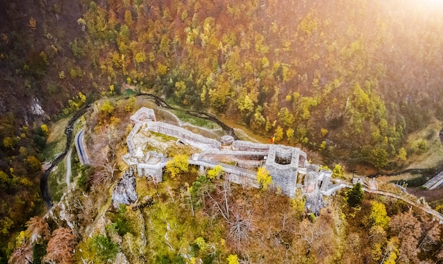 Castello di Poenari in Romania