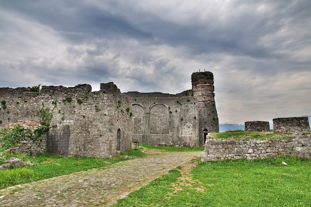 Castello di Scutari in Albania, nei Balcani