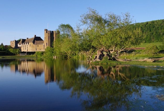 Castello di Stokesay, vicino a Craven Arms, Shropshire