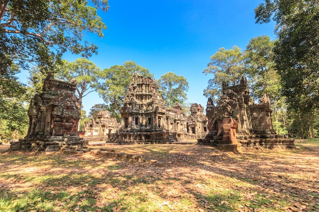 Castello di Ta Phrom a Angkor Thom, in Cambogia