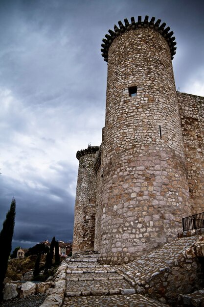 Castello di Torija in Spagna, edificio medievale.