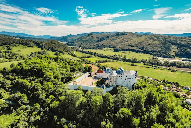 Castello Lupciansky Slovenska Lupca vicino a Banska Bystrica Slovacchia Slovacchia castello