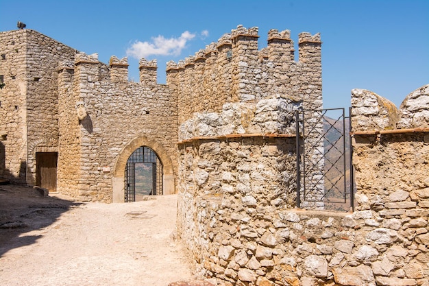 Castello medievale di Caccamo vicino a Palermo Sicilia