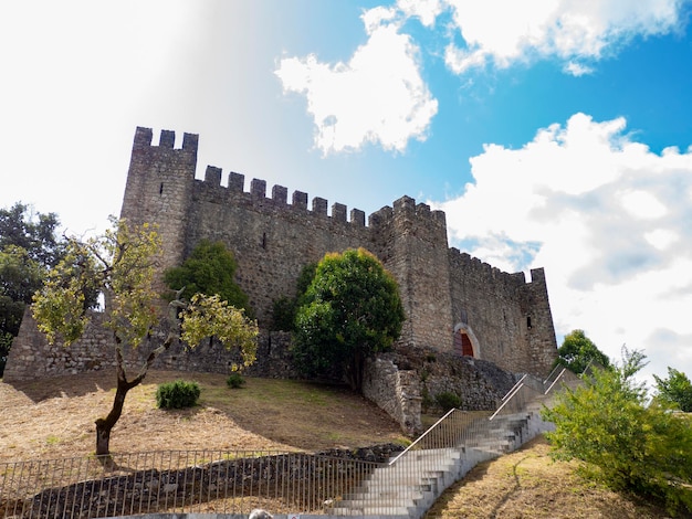 Castello nel castello medievale di Pombal Portogallo Patrimonio e storia