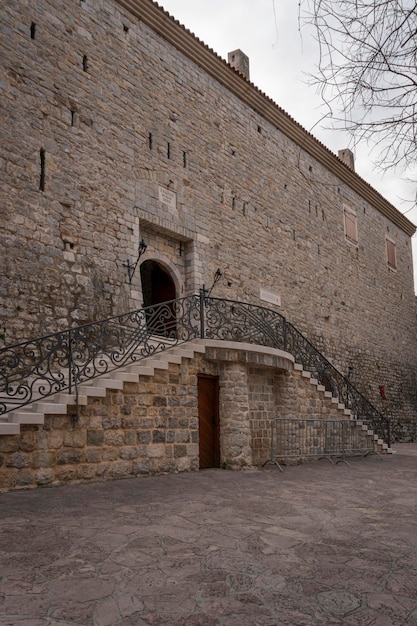 Castello nel centro storico di Budva Montenegro