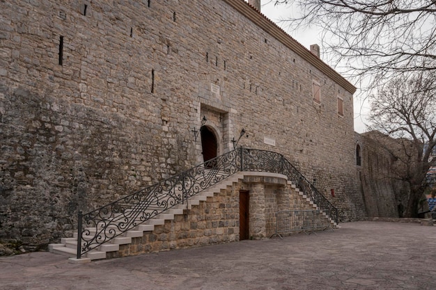 Castello nel centro storico di Budva Montenegro