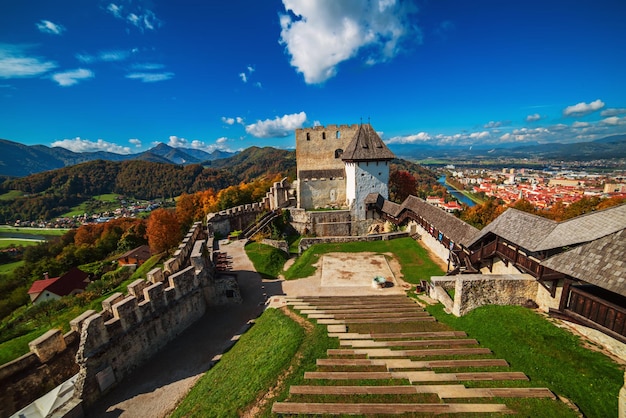 Castello nella città di Celje