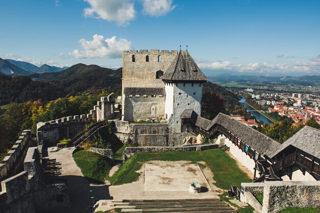 Castello nella città di Celje