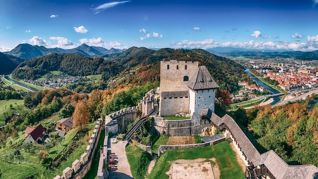 Castello nella città di Celje