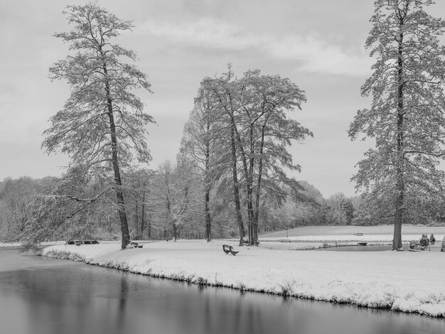 castello nella neve