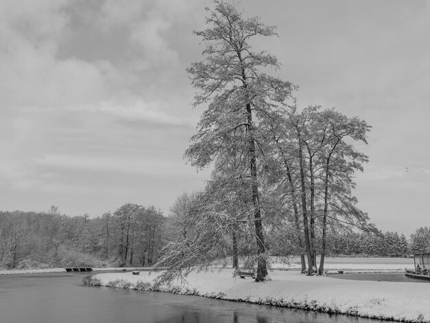 castello nella neve