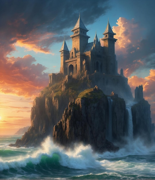 castello sulla spiaggia