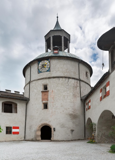 Castello Werfen Austria e dettagli architettonici