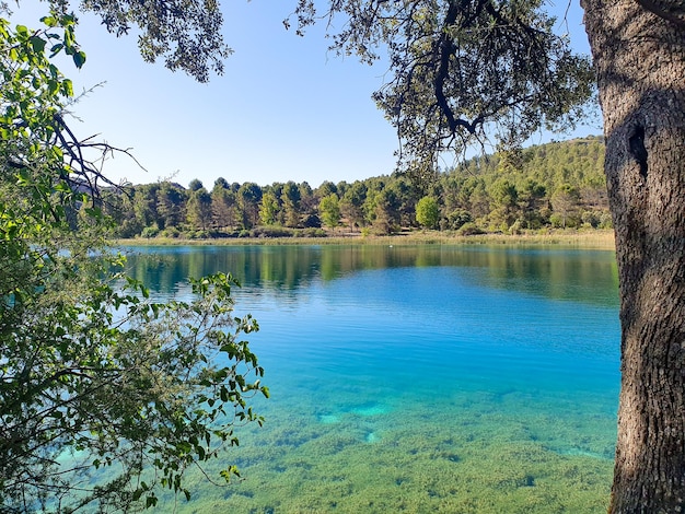 Castilla la Mancha Parque natural de las Lagunas de Ruidera paisajes y entorno natural