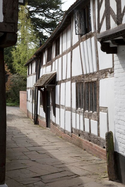 Castle Street a Warwick, Inghilterra, Regno Unito