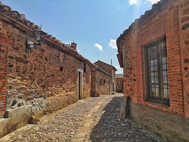 Castrillo de los Polvazares una città appartenente ad Astorga in Castiglia e Leon