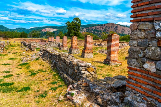 Castrum romano Fortezza Diana, costruita nel 101 d.C. a Kladovo, Serbia orientale